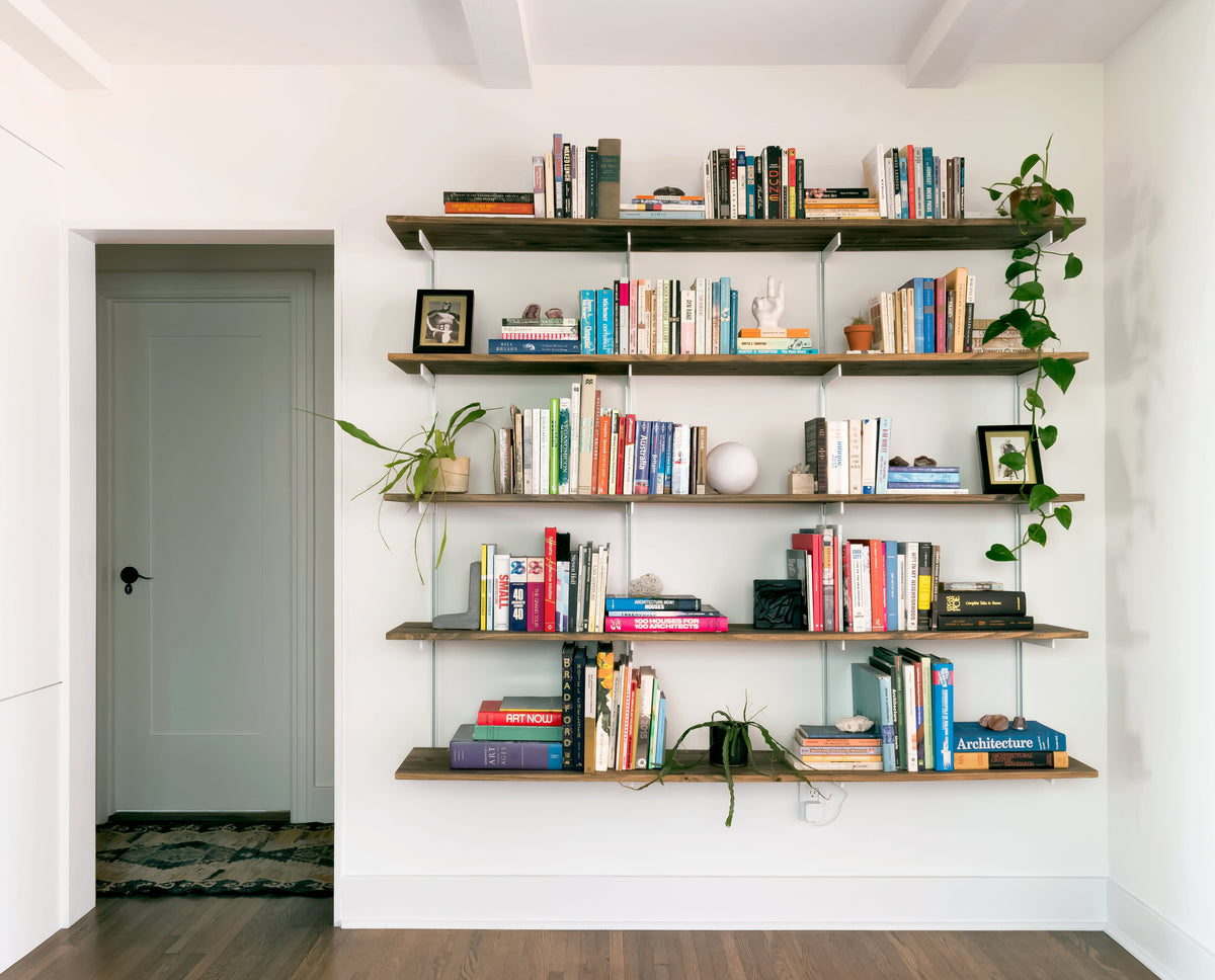 Shelves Complete Open Concept Renovation Project – Modern Shelving