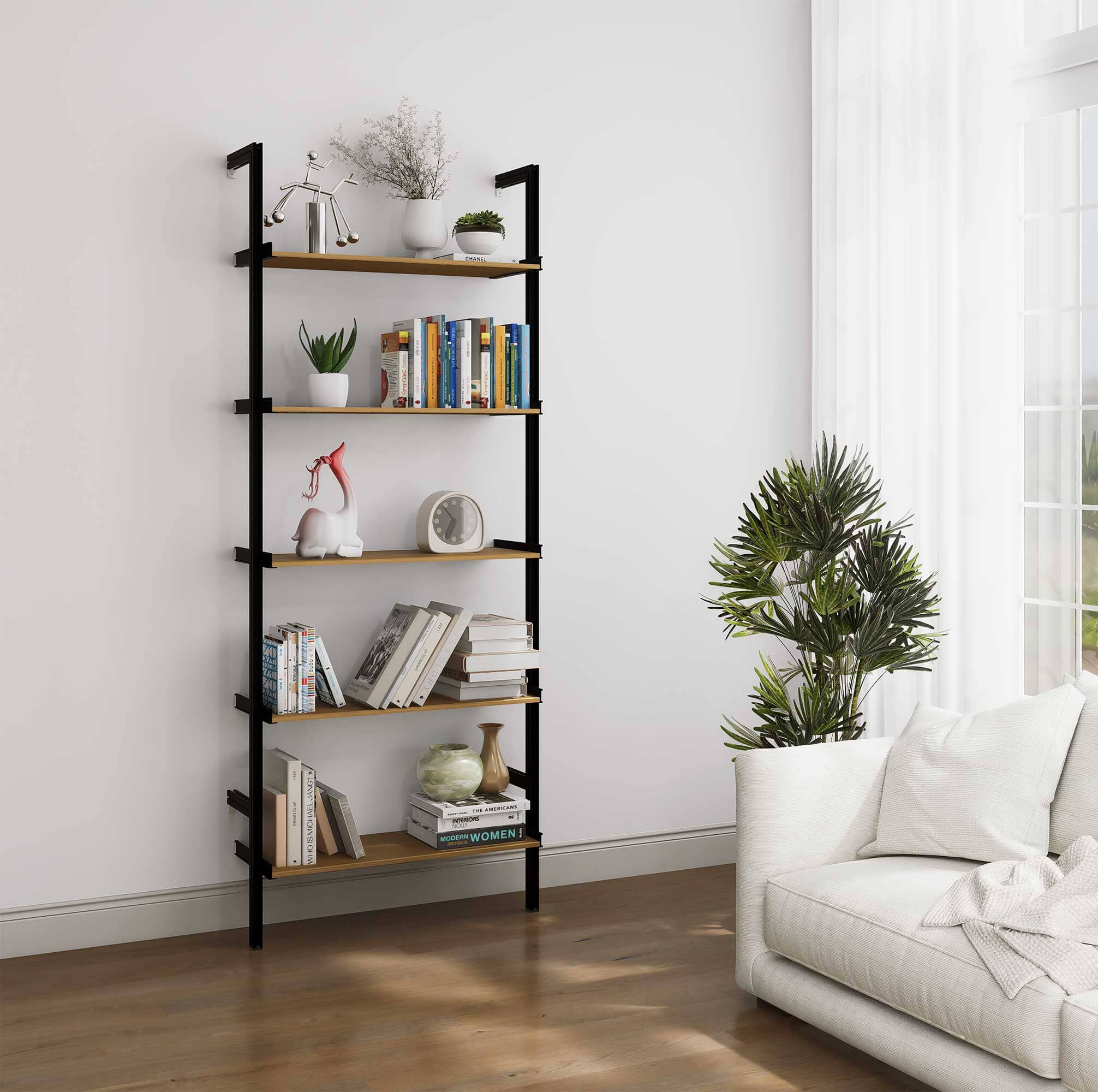 Aluminaire Wood Inspired Modular Shelving - PAL