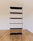 ModShelf Floor to Ceiling Room Divider with Shelves