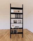 Floor to Ceiling Room Divider Shelving