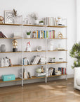 Aluminaire Wood Inspired Modular Shelving - PAL