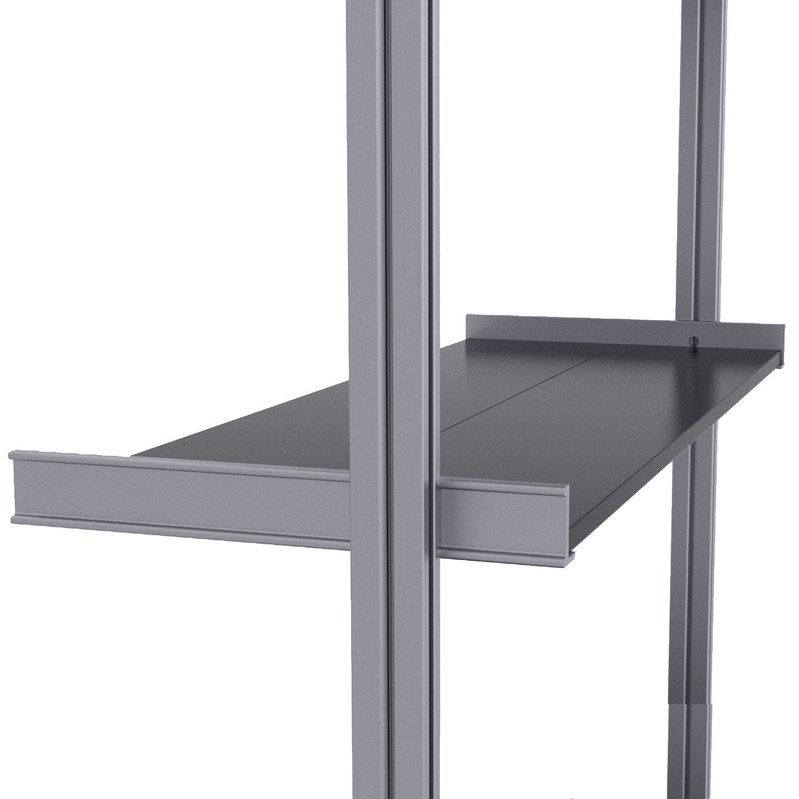 PAL33 SHELF 33” Wide add-on shelf for the PAL Series – Modern Shelving