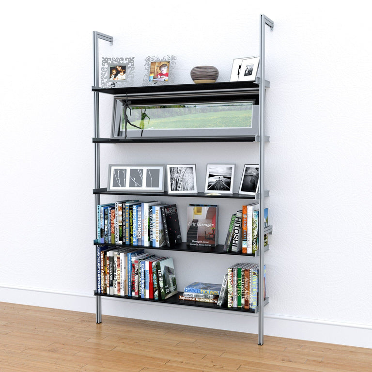 Pal50 50” Wide Pole Mounted Aluminum Shelving Modern Shelving 6655